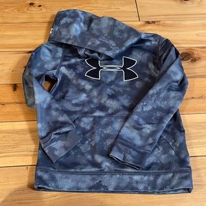 Under Armour Gray Hoodie Boys Size M